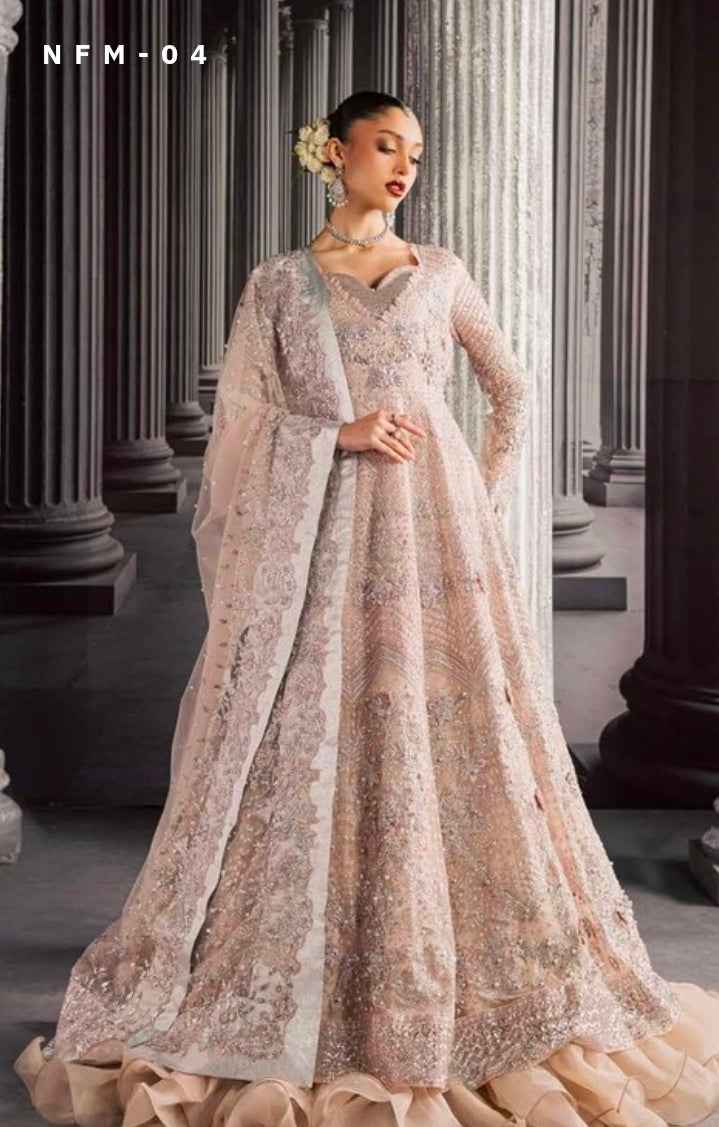 NFM-04 Nureh Muse Formals | Unstitched Festive Wear