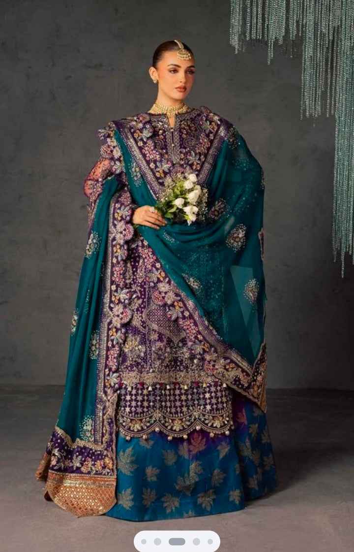 NFM-06 Nureh Muse Formals | Unstitched Festive Wear