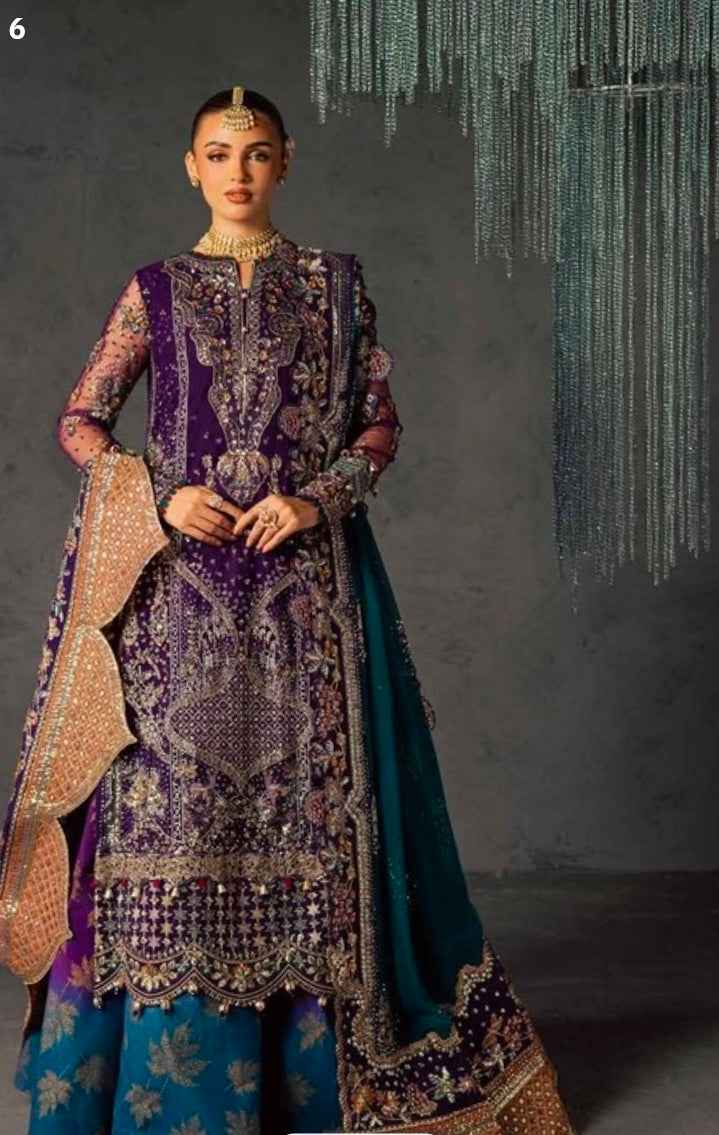 NFM-06 Nureh Muse Formals | Unstitched Festive Wear