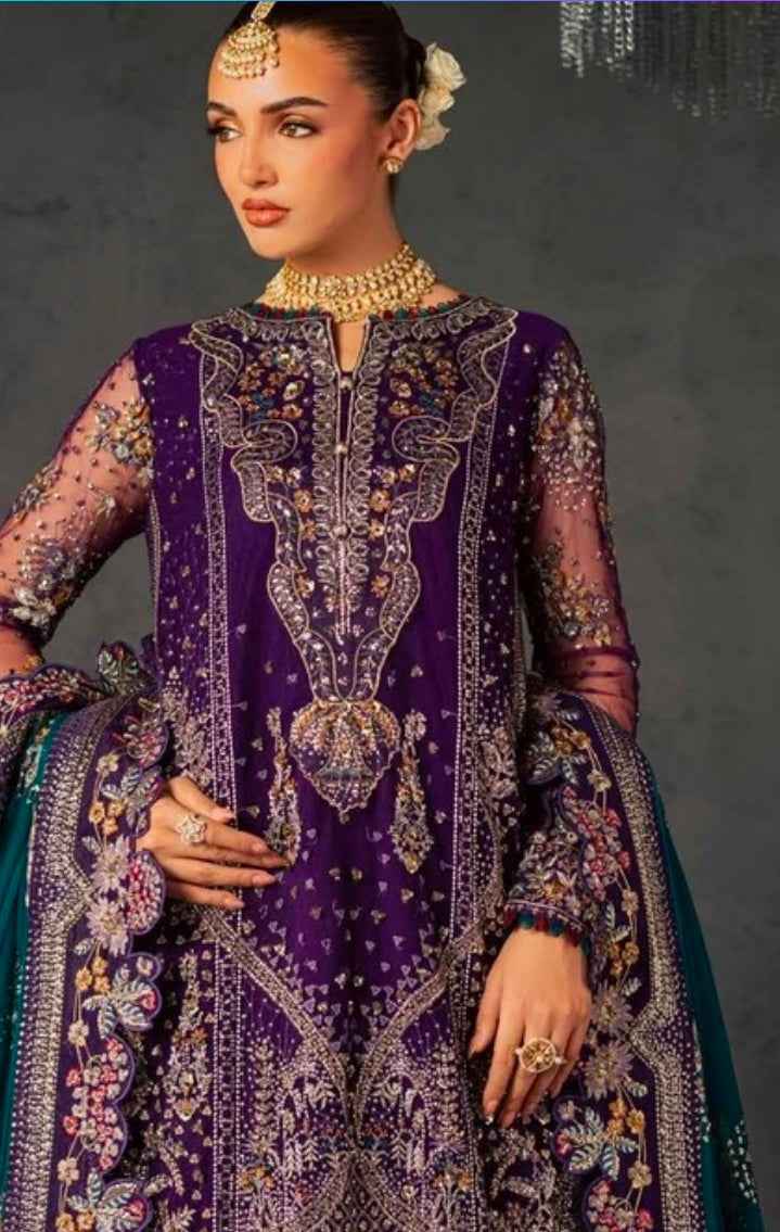 NFM-06 Nureh Muse Formals | Unstitched Festive Wear