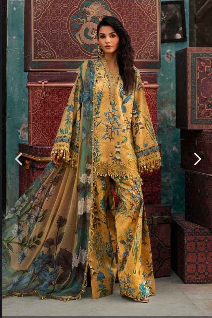 M.Prints Fall Collection 2026 Design 6A Printed Cambric 3PC | Unstitched