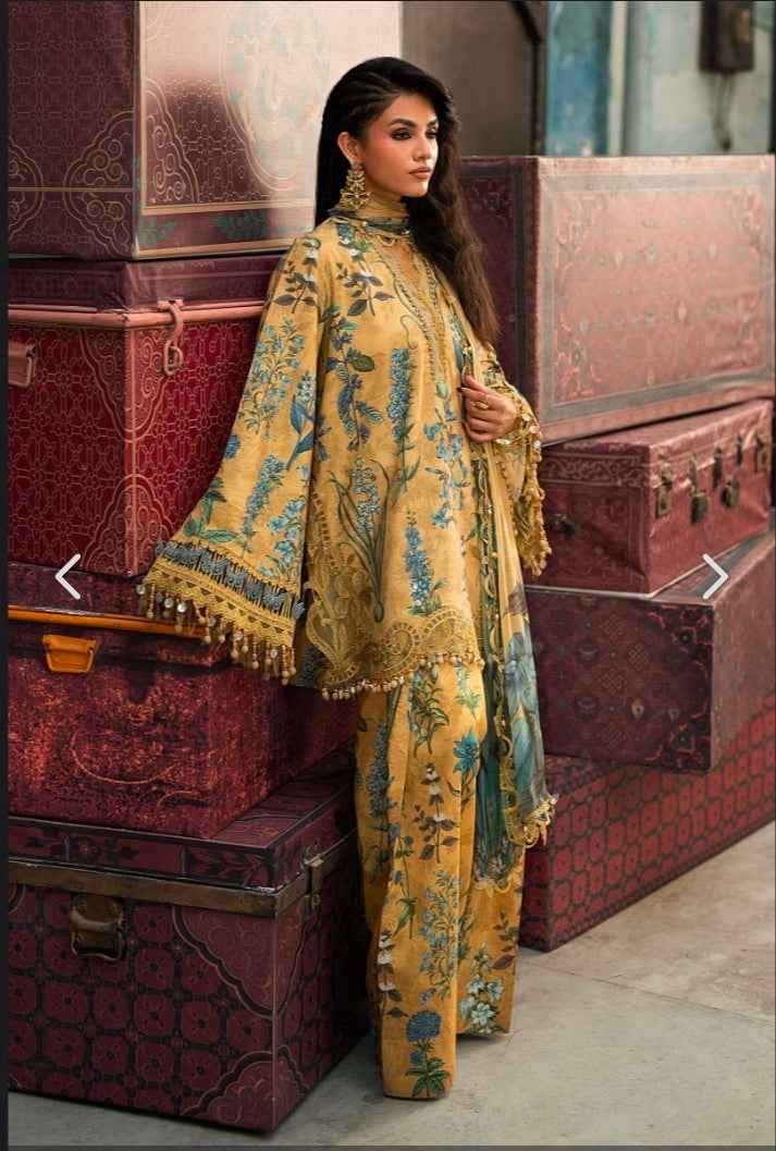 M.Prints Fall Collection 2026 Design 6A Printed Cambric 3PC | Unstitched