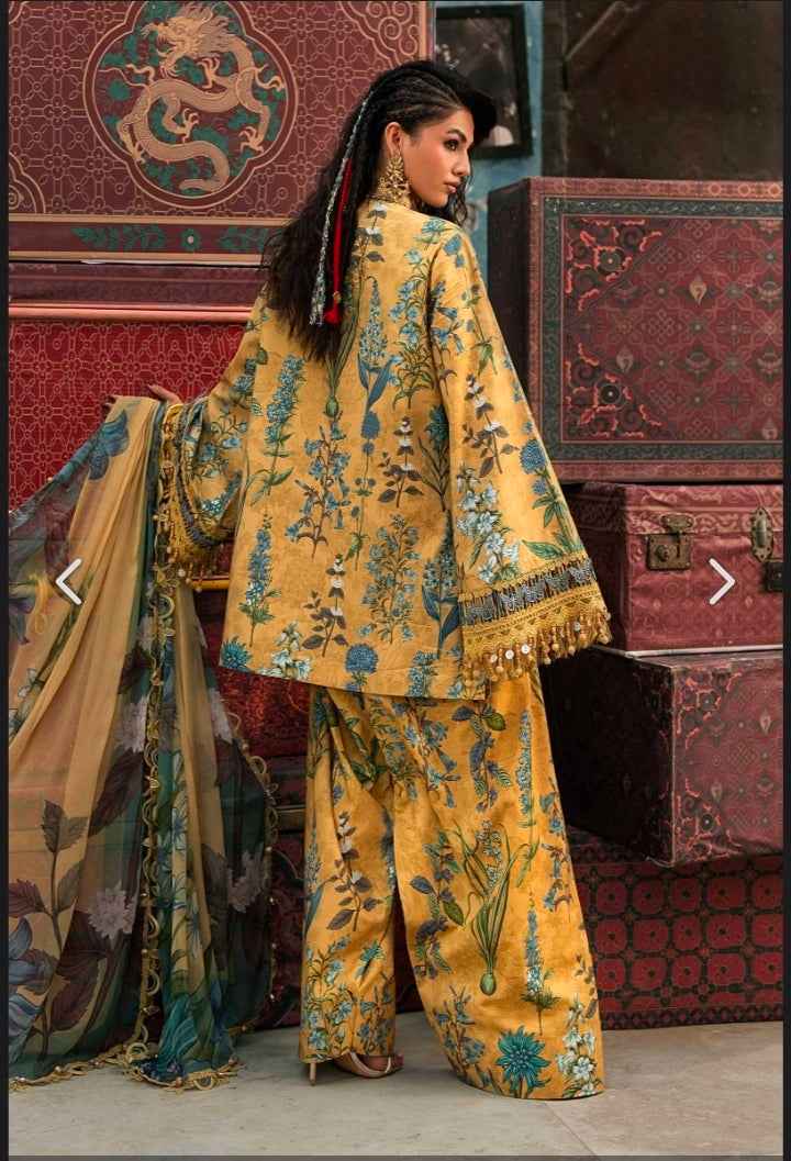 M.Prints Fall Collection 2026 Design 6A Printed Cambric 3PC | Unstitched