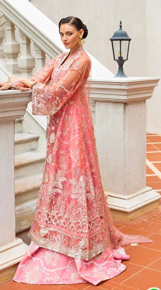 Mushq Wings of Desire Embroidered Net 3PC – HUNWD250106U