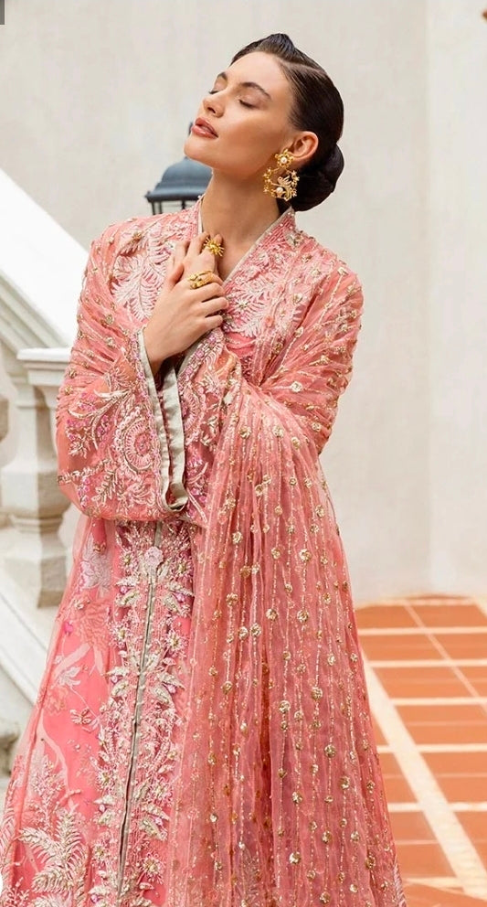 Mushq Wings of Desire Embroidered Net 3PC – HUNWD250106U