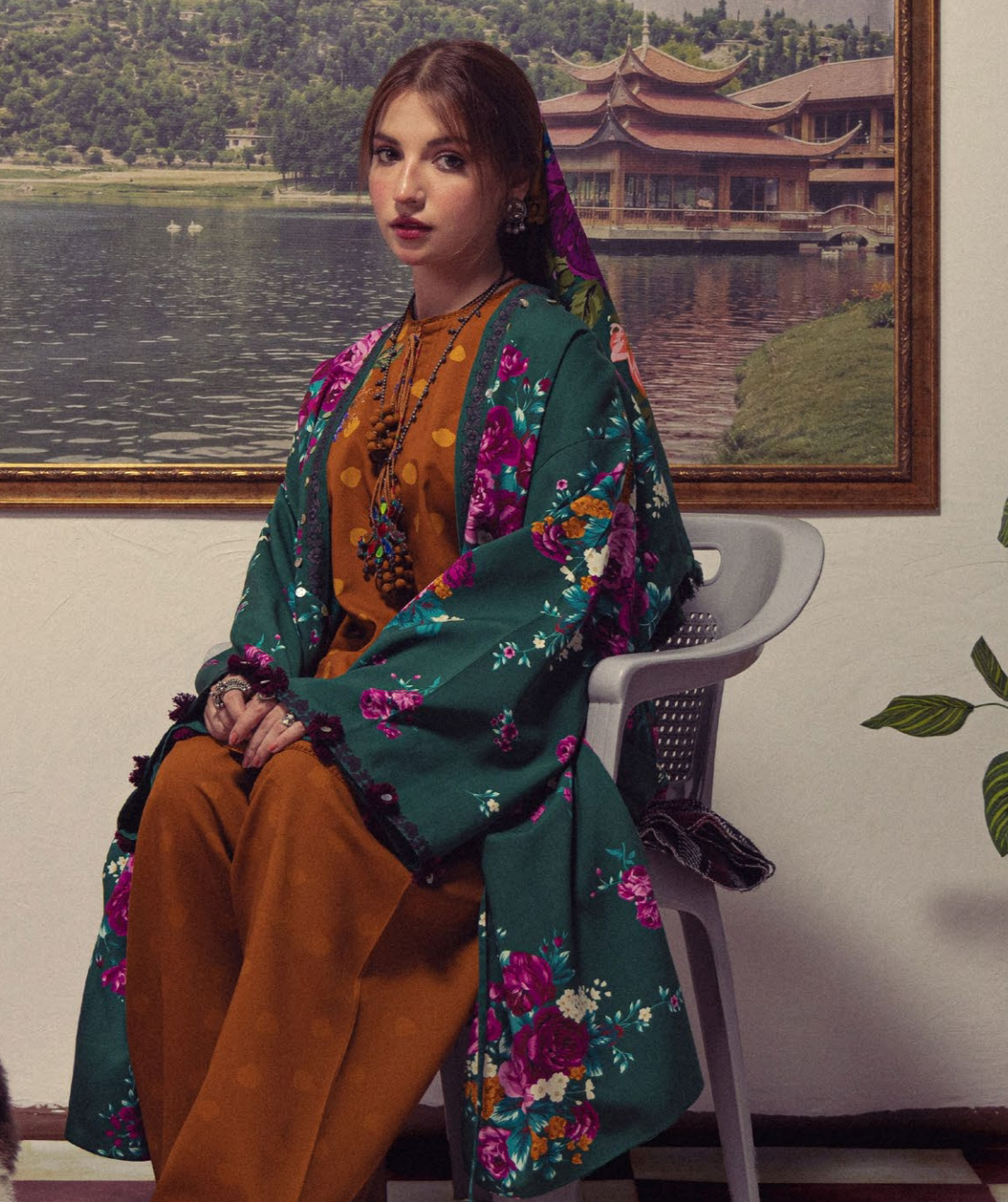 Coco by Zara Shahjahan Amelia 5B Linen 3PC Unstitched | 101% Original