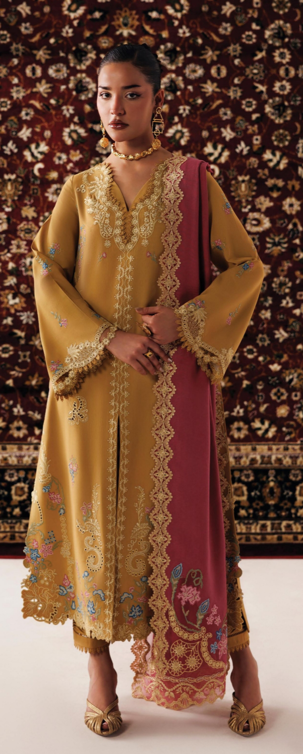 Qalamkar Qline Linen '26 - QLW-06 Nyra