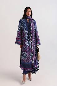 Lawn - Suffuse - Luxury Unstitched 26 - ELORA