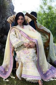 Lawn - Suffuse - Luxury Unstitched 26 - TELYA