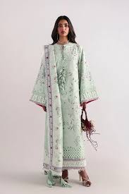 Lawn - Suffuse - Luxury Unstitched 26 - SEROLI