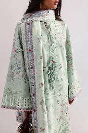 Lawn - Suffuse - Luxury Unstitched 26 - SEROLI