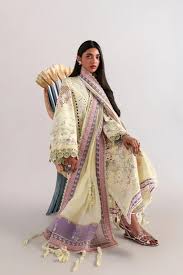 Lawn - Suffuse - Luxury Unstitched 26 - TELYA