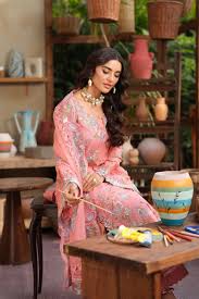 Lawn - Maryam Hussain - Luxury 26 - Dimple