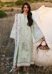 Lawn - Suffuse - Luxury Unstitched 26 - SEROLI