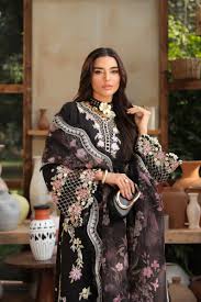 Lawn - Maryam Hussain - Luxury 26 - Noir