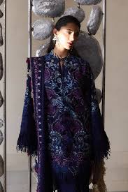 Lawn - Suffuse - Luxury Unstitched 26 - ELORA