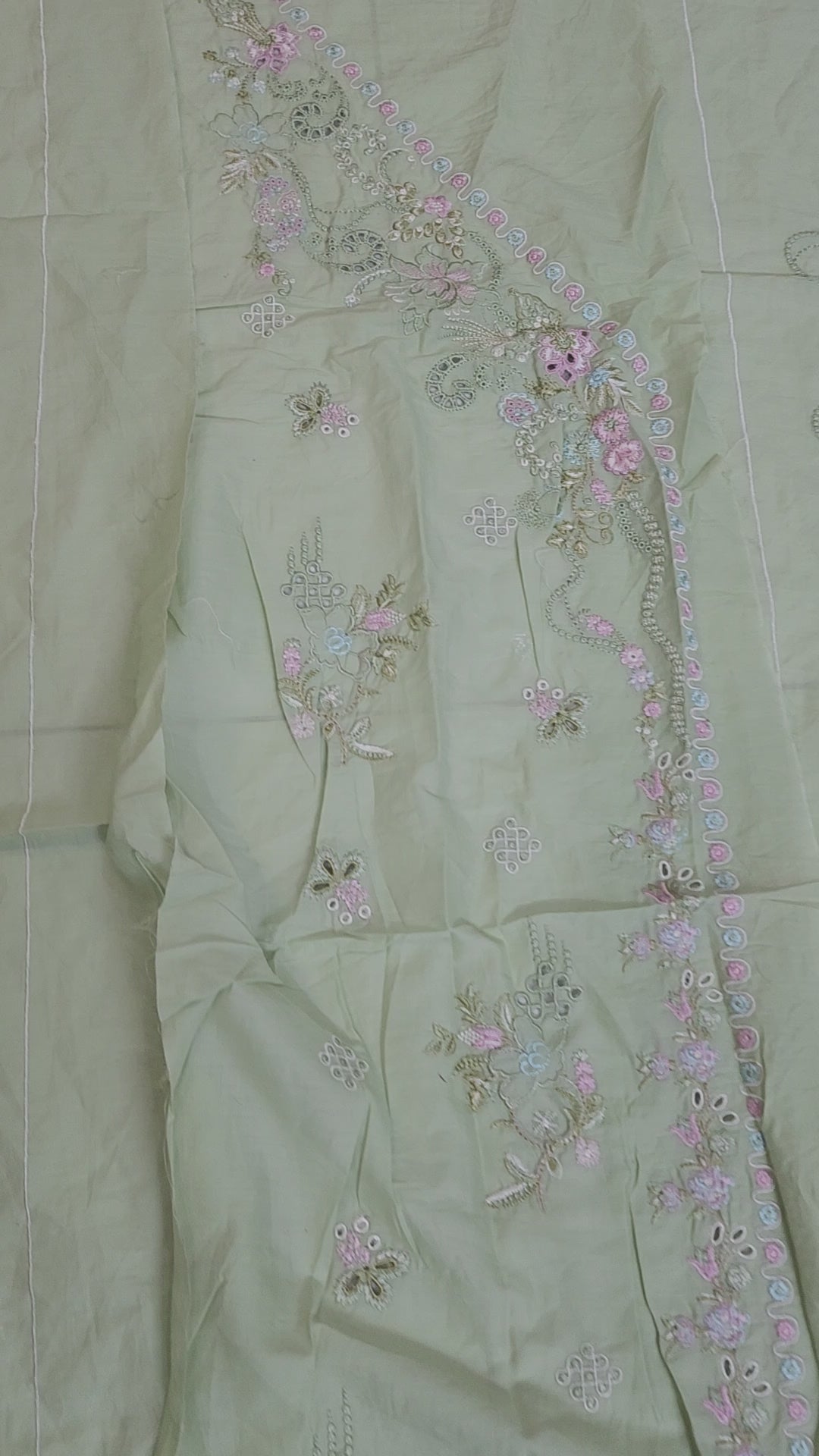 Qalamkar Sahil Luxury Lawn SA-12 Jiya 3PC BFresh | 101% Original