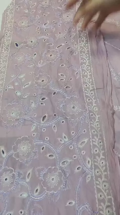 Mushq Lawn Chikankari Light Pink 2PC | 101% Original