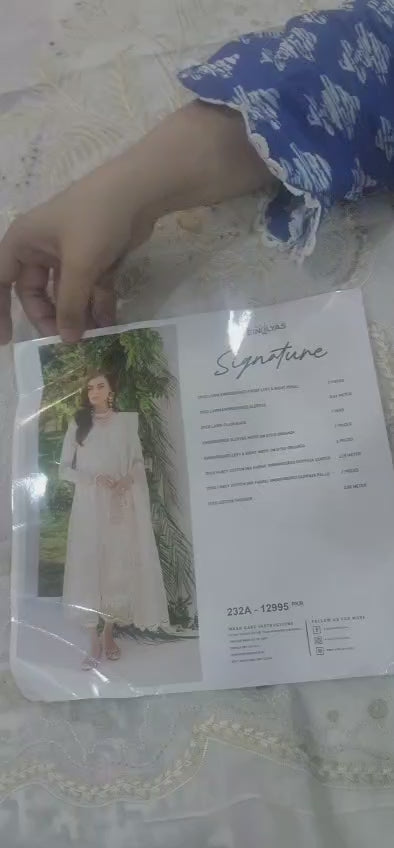 Bin Ilyas - Lawn - 232 - A - Pret