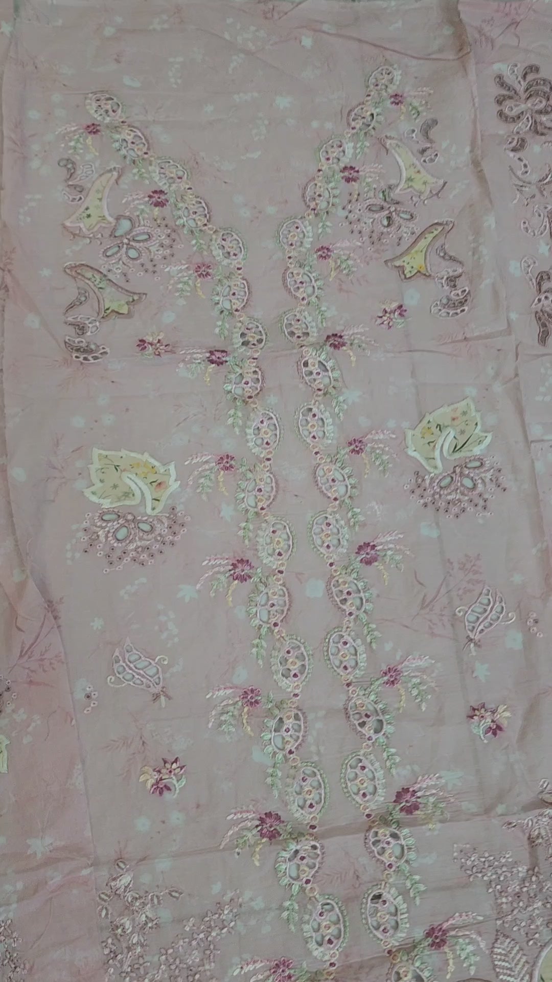 Qalamkar Sahil Luxury Lawn SA-09 Haniya 3PC BFresh | 101% Original