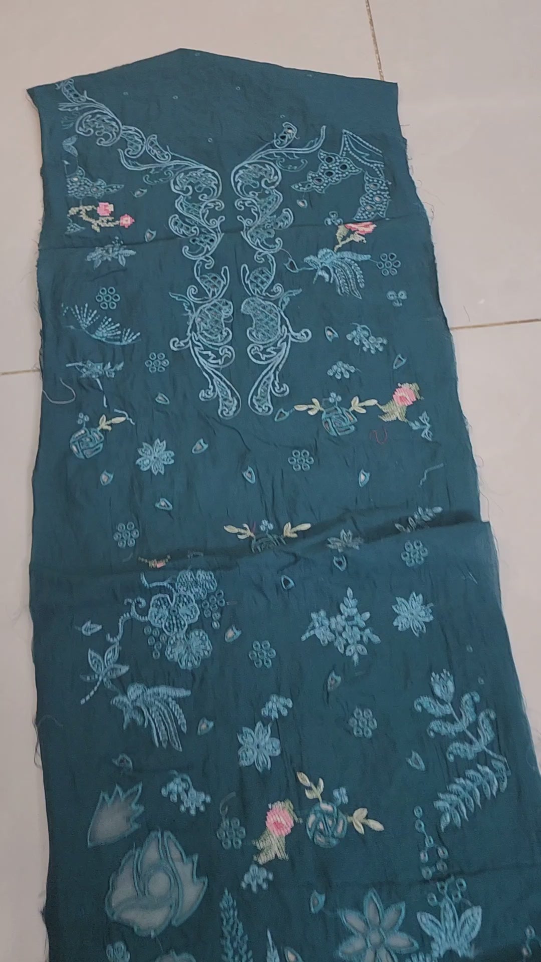 Qalamkar Sahil Luxury Lawn SA-04 Elif 3PC BFresh | 101% Original