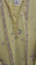 Maria.B Mluxe 3PC Stitched Suit – Intricate Laser Cut Embroidered Lawn | Mavi's Pret | 101% Original