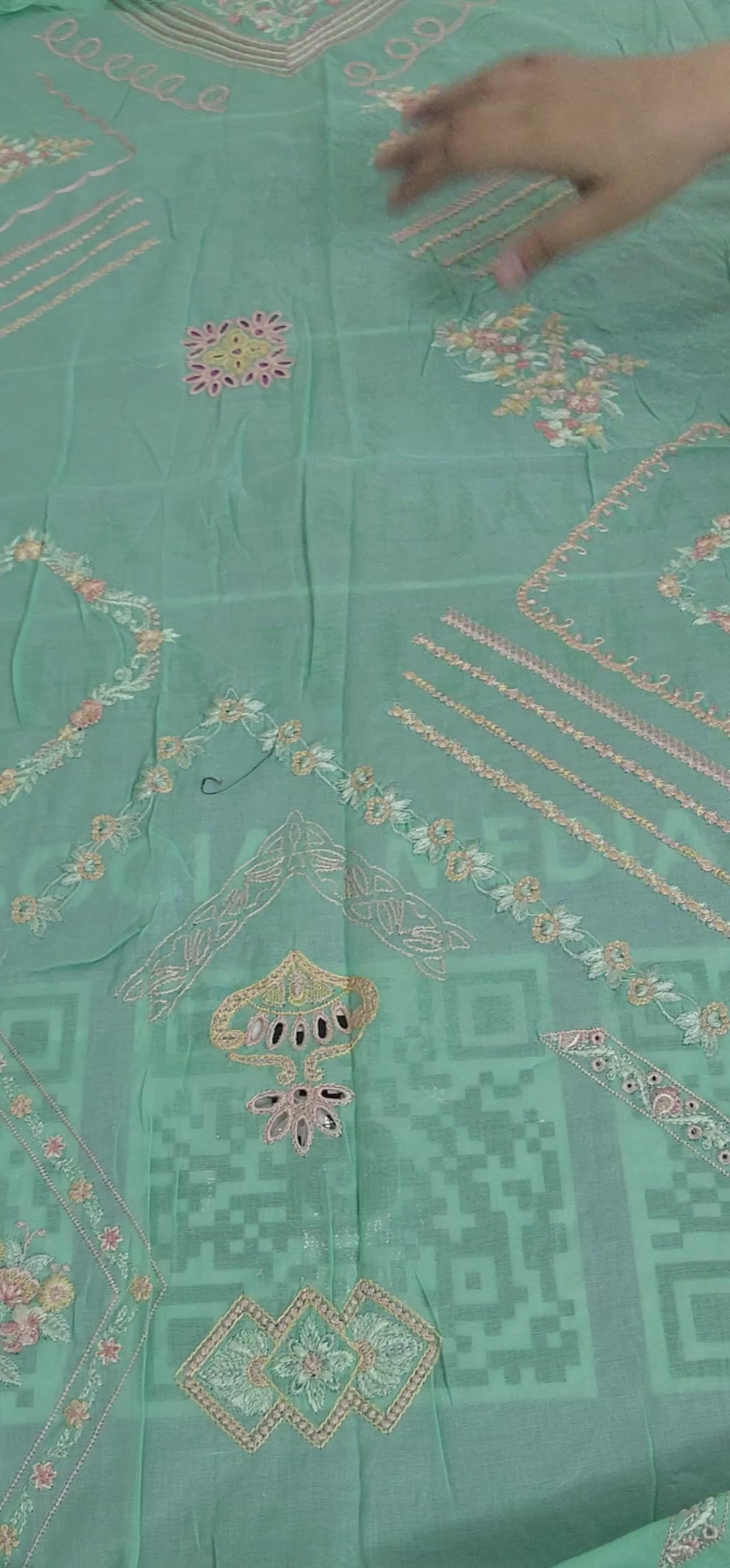 Roheenaz Summer Reverie Luxury 25 - RAVENA | Turquoise Lawn 3-Piece