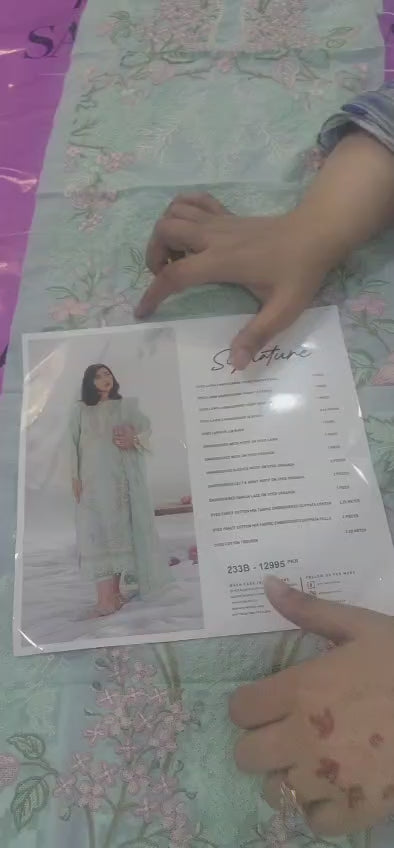 Bin Ilyas - Lawn - 233 - B - Pret