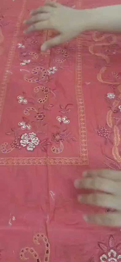 Mushq Manaram Luxury Lawn Fresh 3PC – Starry Side (MM#07) | 101% Original