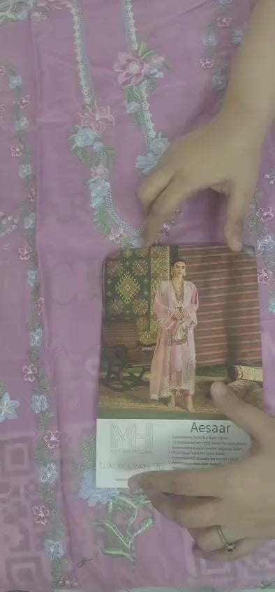 Lawn - Maryam Hussain - Luxury 26 - Aesaar