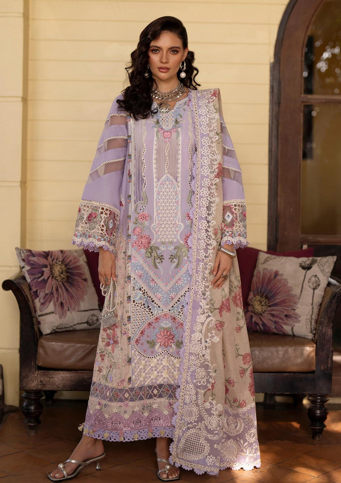 Lawn - AJR - EVARA Luxury Couture - AJR-E-01 - Zaya
