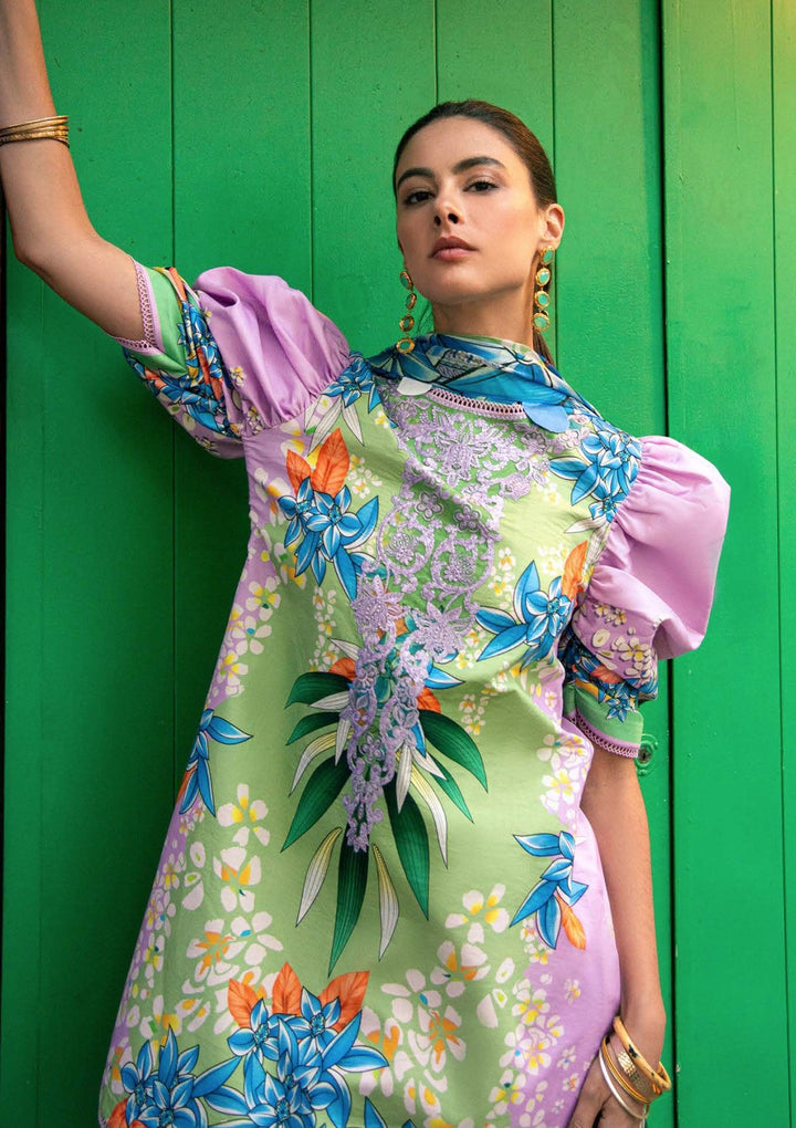 Lawn - Mushq - Hemline La Dolce Prints Vol-2 - HUN25#03B - Ecstasy
