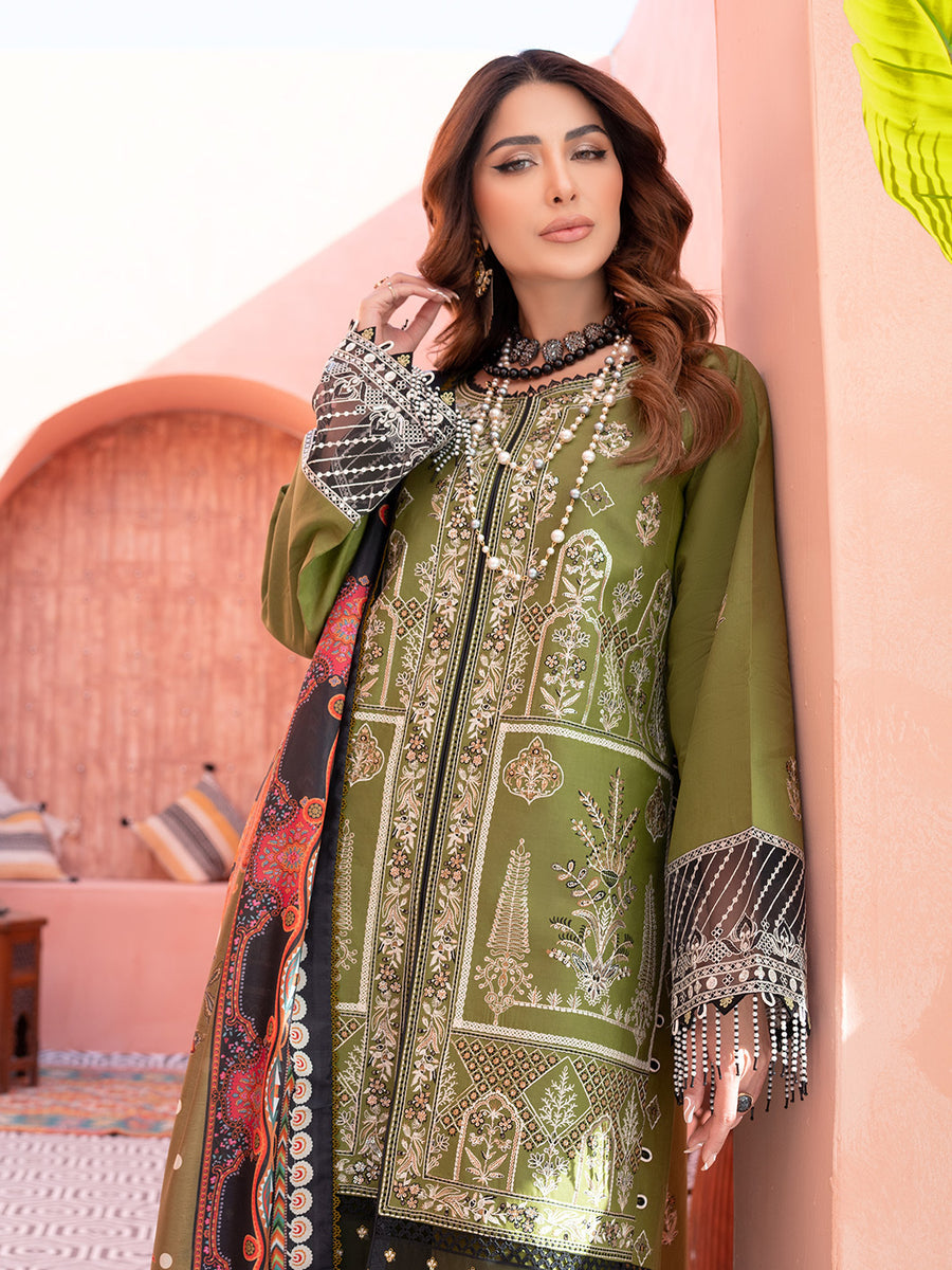 Bin Ilyas - Lawn - 903 - A - Green