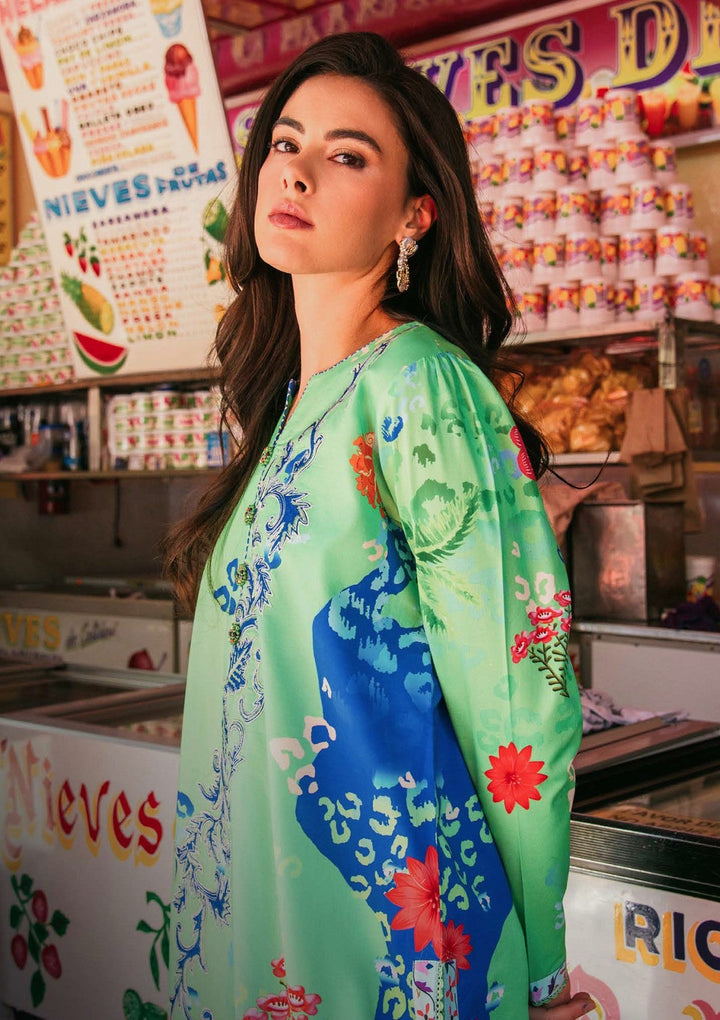 Lawn - Mushq - Hemline La Dolce Prints Vol-2 - HUN25#10B - Living Heart